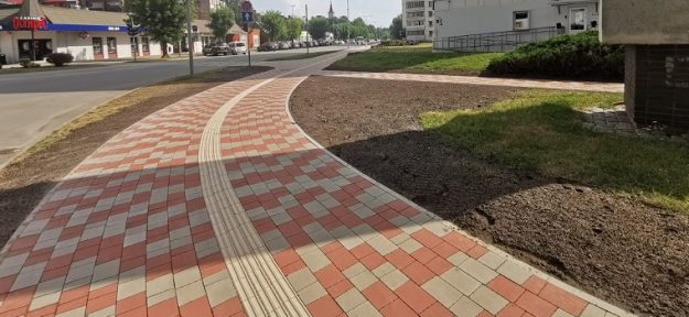 Pasta ielas atjaunotā ietve posmā no Sudrabu Edžus ielas līdz Jāņa ielai